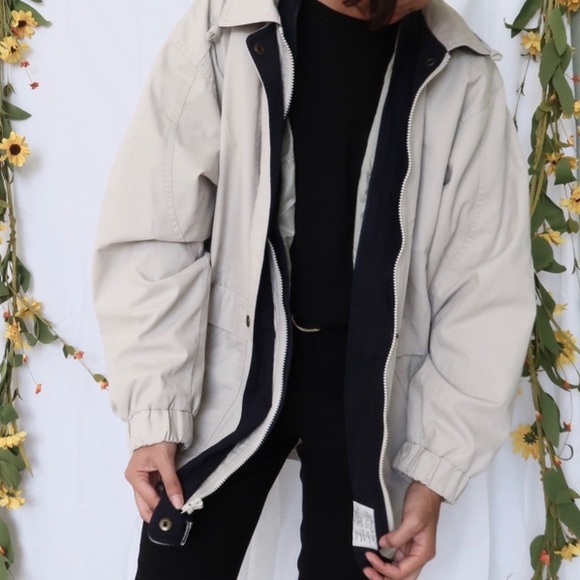 London Fog Jacket Hoodie Size M - Picture 3 of 4